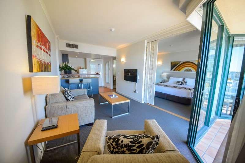 센트럴 코스모 아파트먼트 호텔 브리즈번 객실 사진